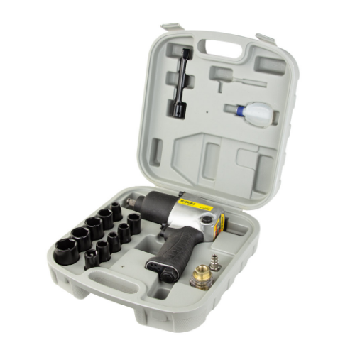 Гайковерт пневматичний посилений 1/2" 640Нм + маслянка + насадки 10шт. + кейс SIGMA Житомир - фото 1