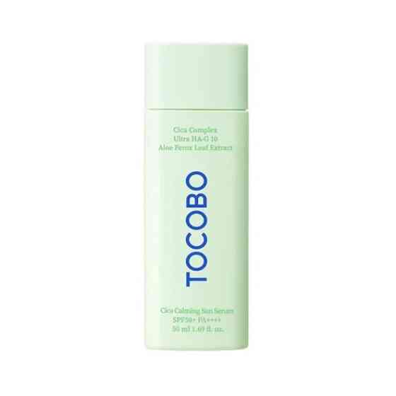 Увлажняющая солнцезащитная сыворотка Cica Calming Sun Serum SPF50+ PA++++ Tocobo 50 мл Киев