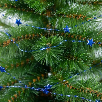 Бусы на ёлку Jumi Звезды Jumi, 5 м, пластик, синий (5900410988361) Винница - изображение 3