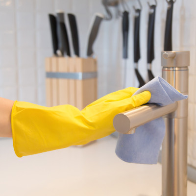 Рукавички господарські Chisto Strong Латексні 1 пара S (4820164153499) Вінниця - фото 3