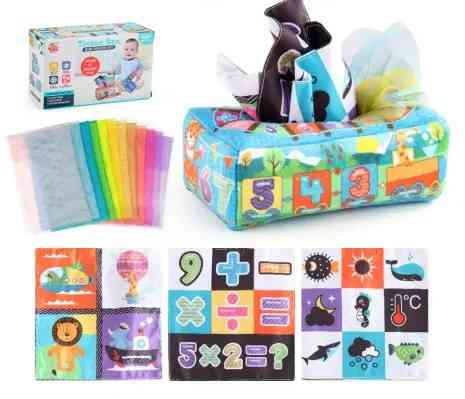 Игрушка Монтессори укрытие для малышей, развивающая мягкая сенсорная игрушка для маленьких детей Каменец-Подольский