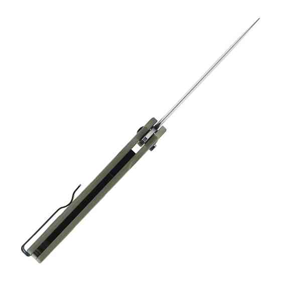 Ніж складаний туристичний SRM 221X-GP (9.2 см) 14C28N / G10 зелений Київ