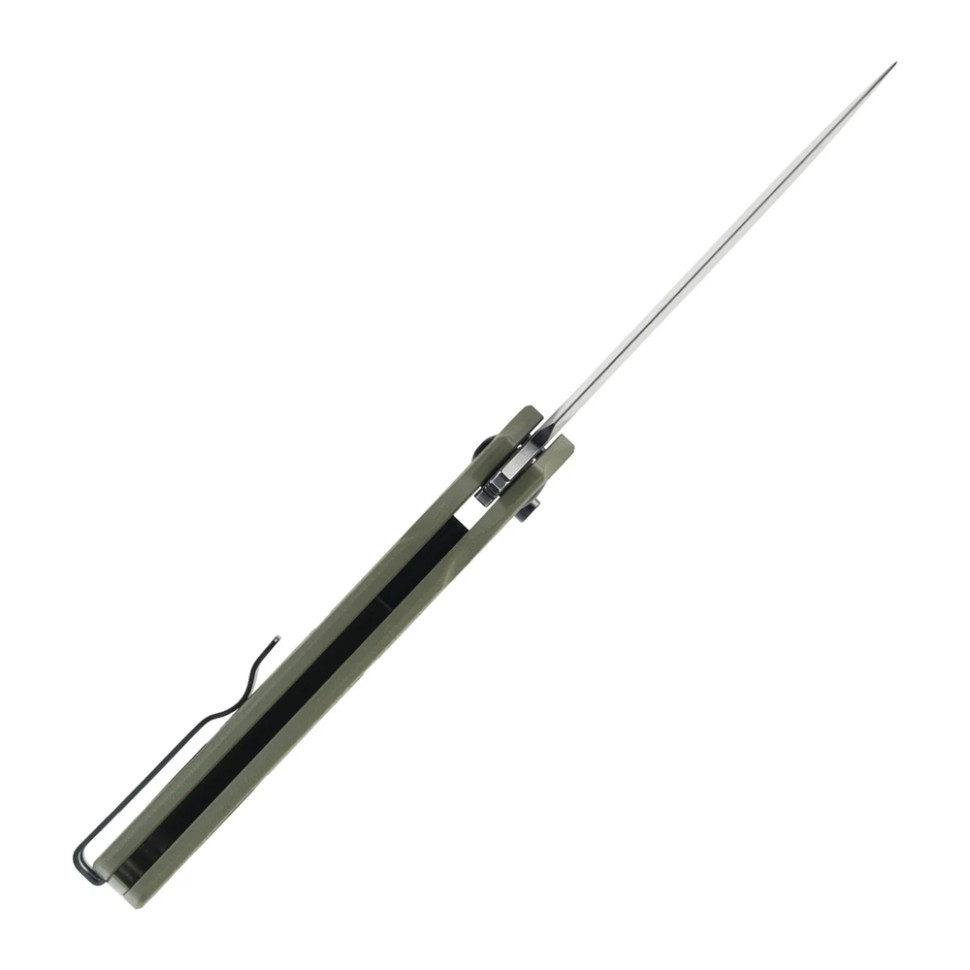 Ніж складаний туристичний SRM 221X-GP (9.2 см) 14C28N / G10 зелений Київ - фото 6