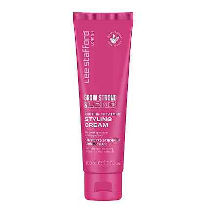 Протеиновый крем для стайлинга Grow Strong & Long Protein Treatment Styling Cream Lee Stafford 100 мл Винница