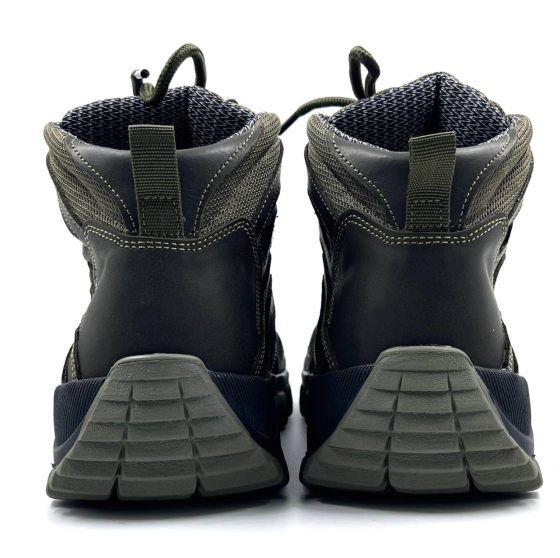 Тактические мужские ботинки оливковые, демисезонные, мембрана Gore-Tex, прочная подошва, кожа нубук, Cordura Львов