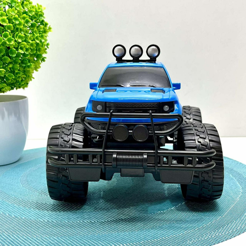 Машина Джип на радіокеруванні акумулятор USB зарядка світло 25 см Синя (Y14-7A) Чернігів - фото 6