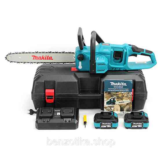 Аккумуляторная цепная пила Makita DUC353Z 2 акумулятора Кейс Киев