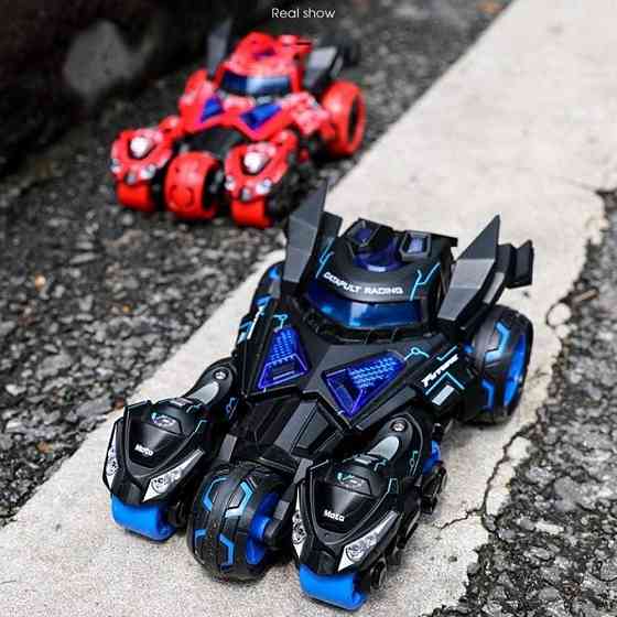 Іграшка CARS S Машина-катапульта 3в1 Pull-back зі світлом та звуком 1:32, в асортименті (CJ-1288068) (7120484) Київ