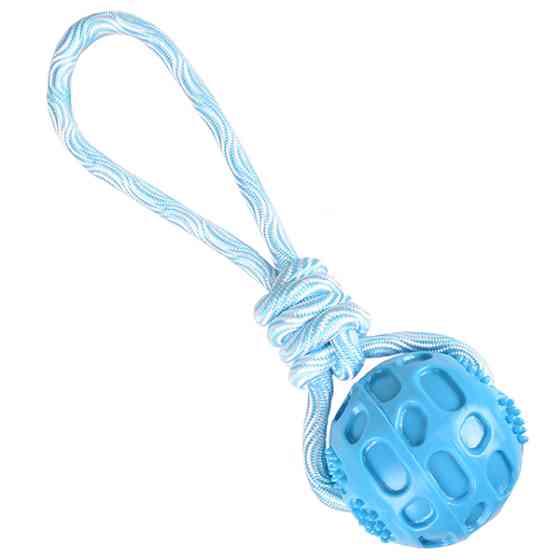 Flamingo Rudo Ball With Rope ФЛАМИНГО РУДО МЯЧ С ВЕРЕВКОЙ игрушка для собак Киев