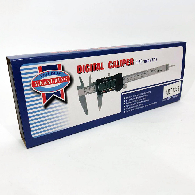 Ручной инструмент digital caliper Digital, Электронный штангенциркуль в кейсе, Штангенциркуль 150 BF-96 Киев - изображение 4