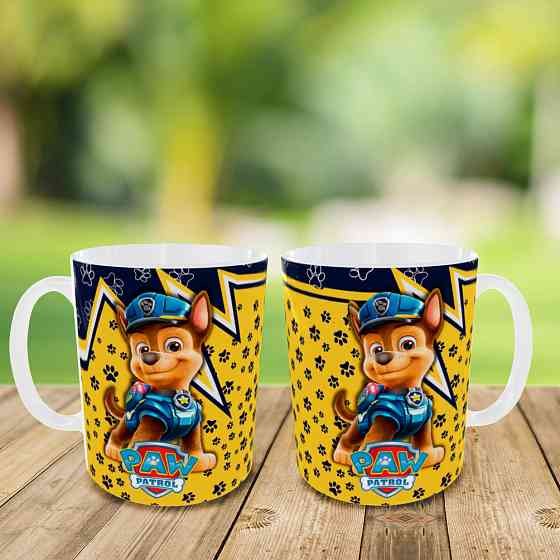 Дитячий набір Paw Patrol сумка-бананка + керамічна кружка з принтом (5571) Київ