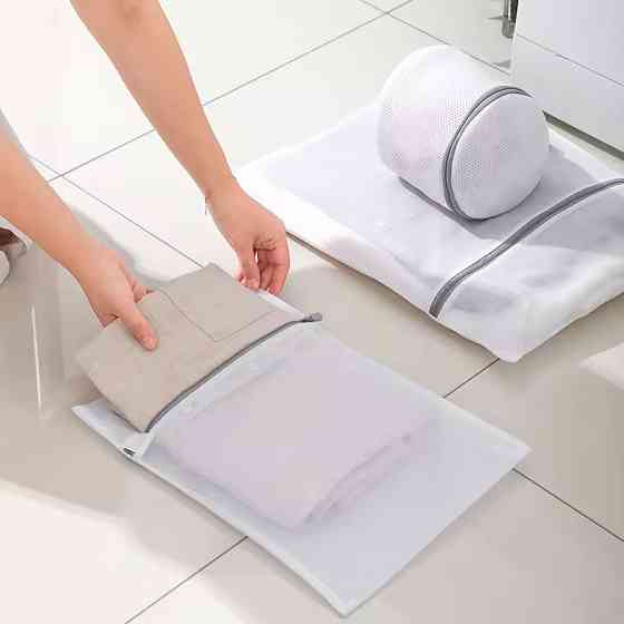 Комплект сетчатых мешоков многоразовых для стирки Каменец-Подольский