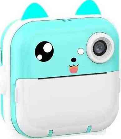 Фотоапарат із міні принтером Print Camera миттєвий друк котик. Київ