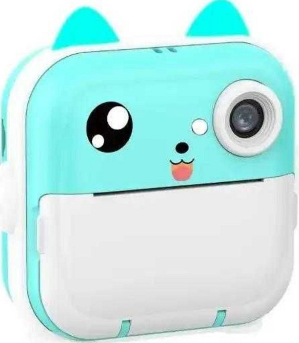 Фотоаппарат с мини принтером Print Camera мгновенная печать котик. Киев - изображение 5