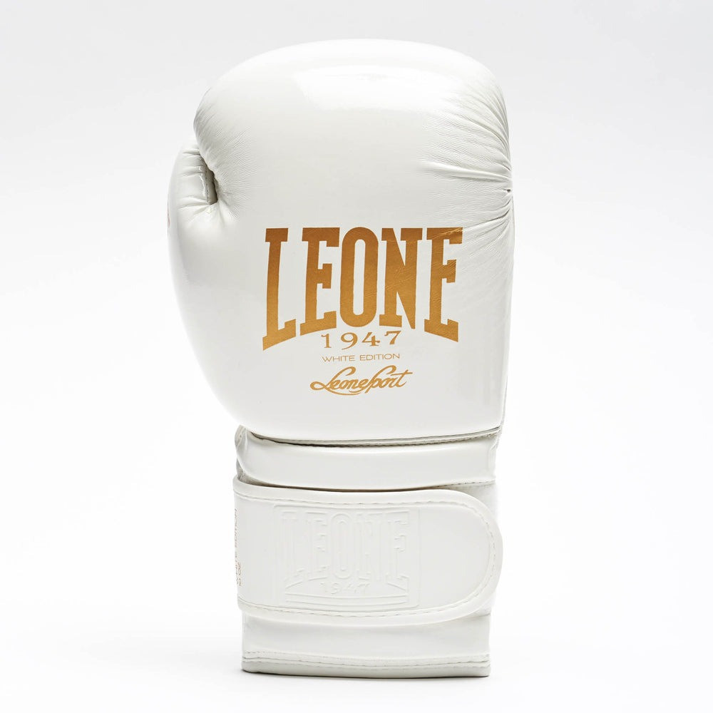 Боксерські рукавиці Leone GN059W White/Gold 16 унцій (капу в комплекті) Каменское - изображение 5