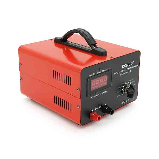 Зарядний пристрій для акумуляторів QCL-C15, AGM/LiFePO4,15А, + крокодили, 290x247x157mm Київ