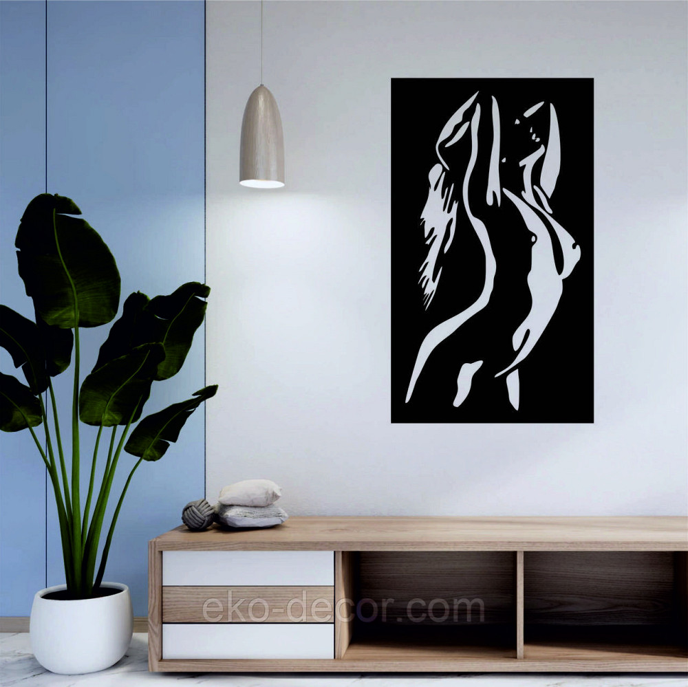 Декоративне настінне Панно «Силует жінки», Декор на стіну Київ - фото 6