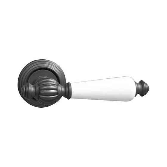 Ручка Fimet 106-269 F50P Michelle темн бронза/біл фарфор R ф/з Київ