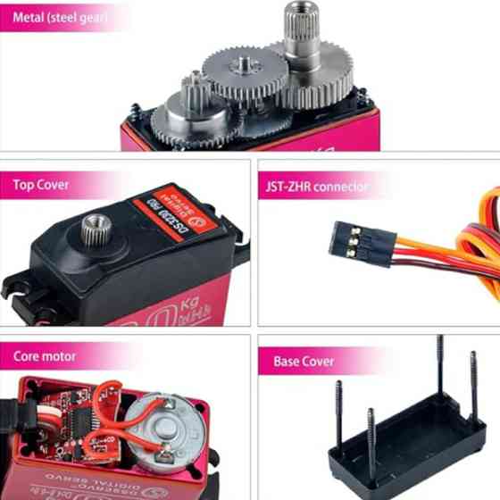 Сервопривід DS3230 Pro 30 кг для Arduino та проектів Київ