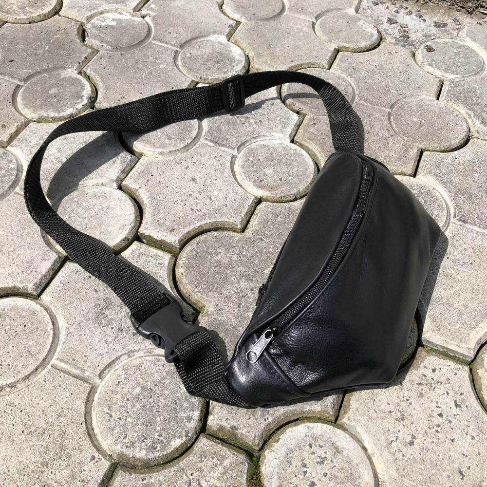 Вулична бананка, Бананка туристична, Сумка-бананка з додатковою кишенею Якісна чоловіча NR-79 Львів - фото 6