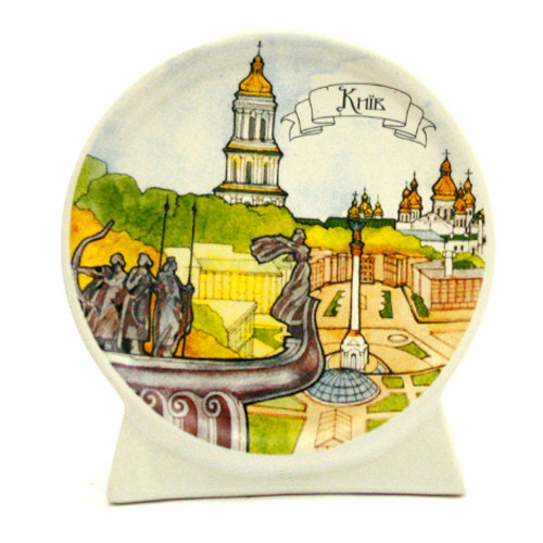 Панно декоративное тарелка Киев Кий Щек Хорив Лыбедь Киев - изображение 1
