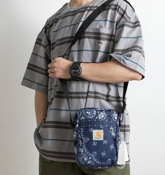 Сумка через плечо Carhartt 21×15 синий Запоріжжя - фото 4