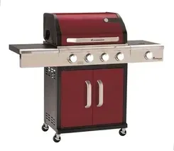 Гриль Landmann Triton 4 Z Palnikiem Bocznym Czerwony 12961E Киев - изображение 1