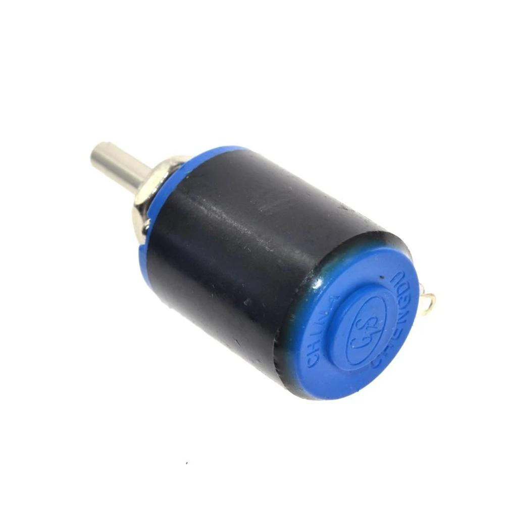 Змінний резистор потенціометр WXD3-12-2W 10 кОм, багатообертовий дротовий прецизійний потенціометр 2Вт Київ - фото 4