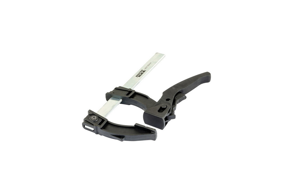 Струбцина столярна MASTERTOOL F-Type швидкозатискна 160×90 мм 600 Н 07-0012 Коломыя - изображение 2