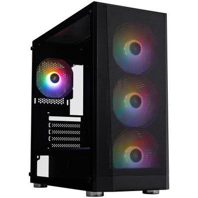 Корпус 1stPlayer FD5-M-BK-4F1 Винница - изображение 1