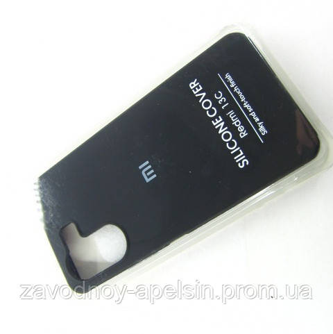 Xiaomi Redmi 13C Poco C65 Силіконовий чохол Мікрофібра (чорний) Одеса - фото 2