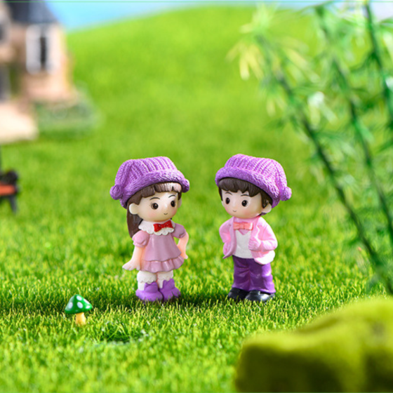 Набір фігурок дітей Бузковий стиль 5.1 х 3.2 см Одеса