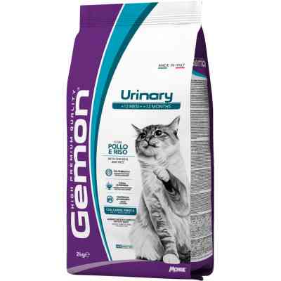 Сухий корм для кішок Gemon Cat Urinary курка з рисом 2 кг (8009470297189) Вінниця