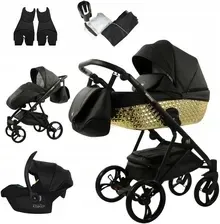 Дитяча коляска Mommo Imperial Gold Głęboko Spacerowy + Fotelik Київ - фото 1