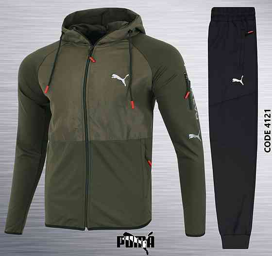 Мужской эластиковый спортивный костюм Puma Киев