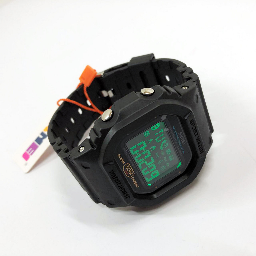 Водонепроникні годинники 50 м SKMEI 1629BK, Армійські годинники протиударні армійські скмей LE-37 Львів - фото 3