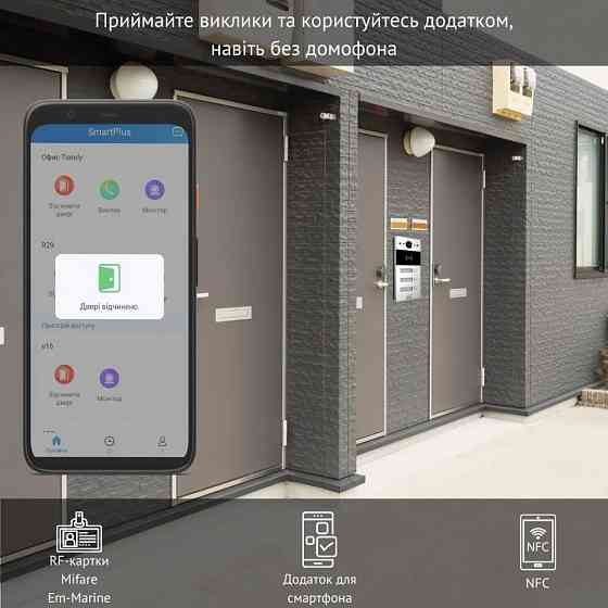 IP-панель виклику 2 Мп Akuvox R20B X3 OW на 3 абоненти Київ