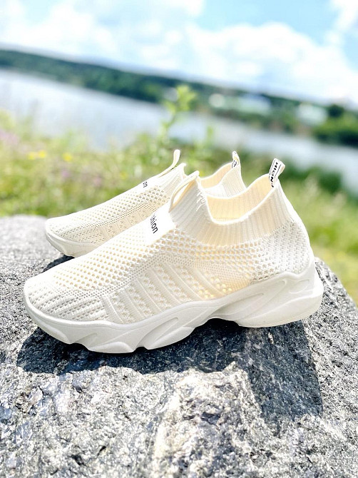 LB Сліпони жіночі LB 778-5 бежеві (весна-літо, сітка) (5072) 39 Коломия - фото 1