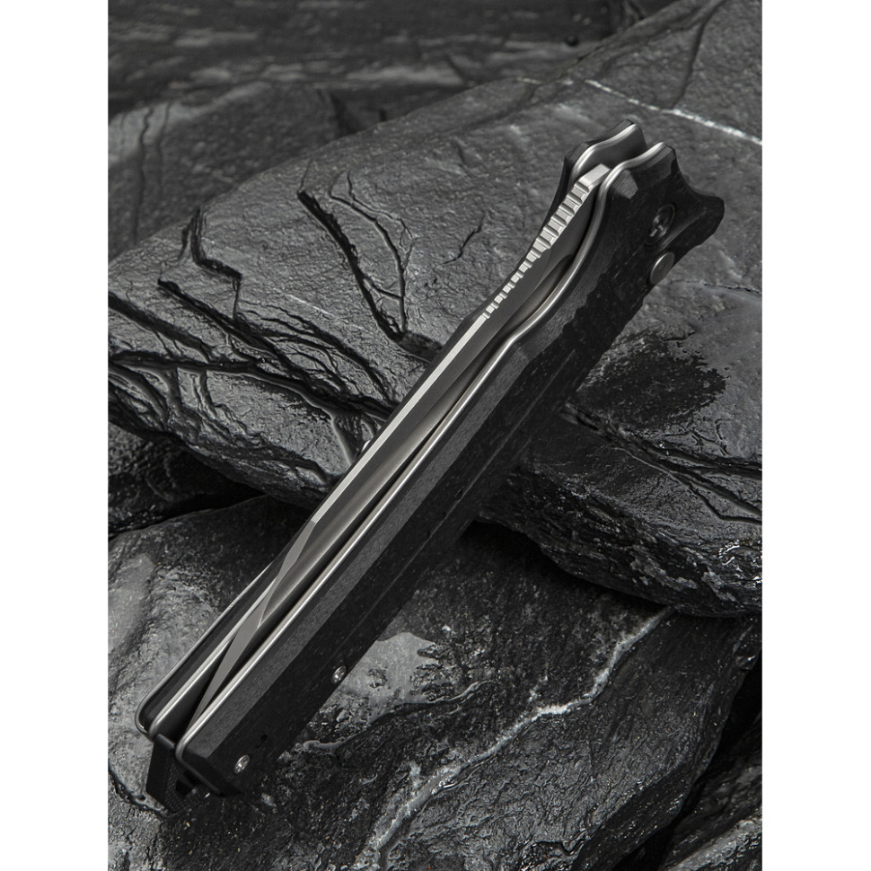 Ніж складаний туристичний Civivi Neurohaptic, (9.5 см) Nitro-V / G10 чорний Київ - фото 15