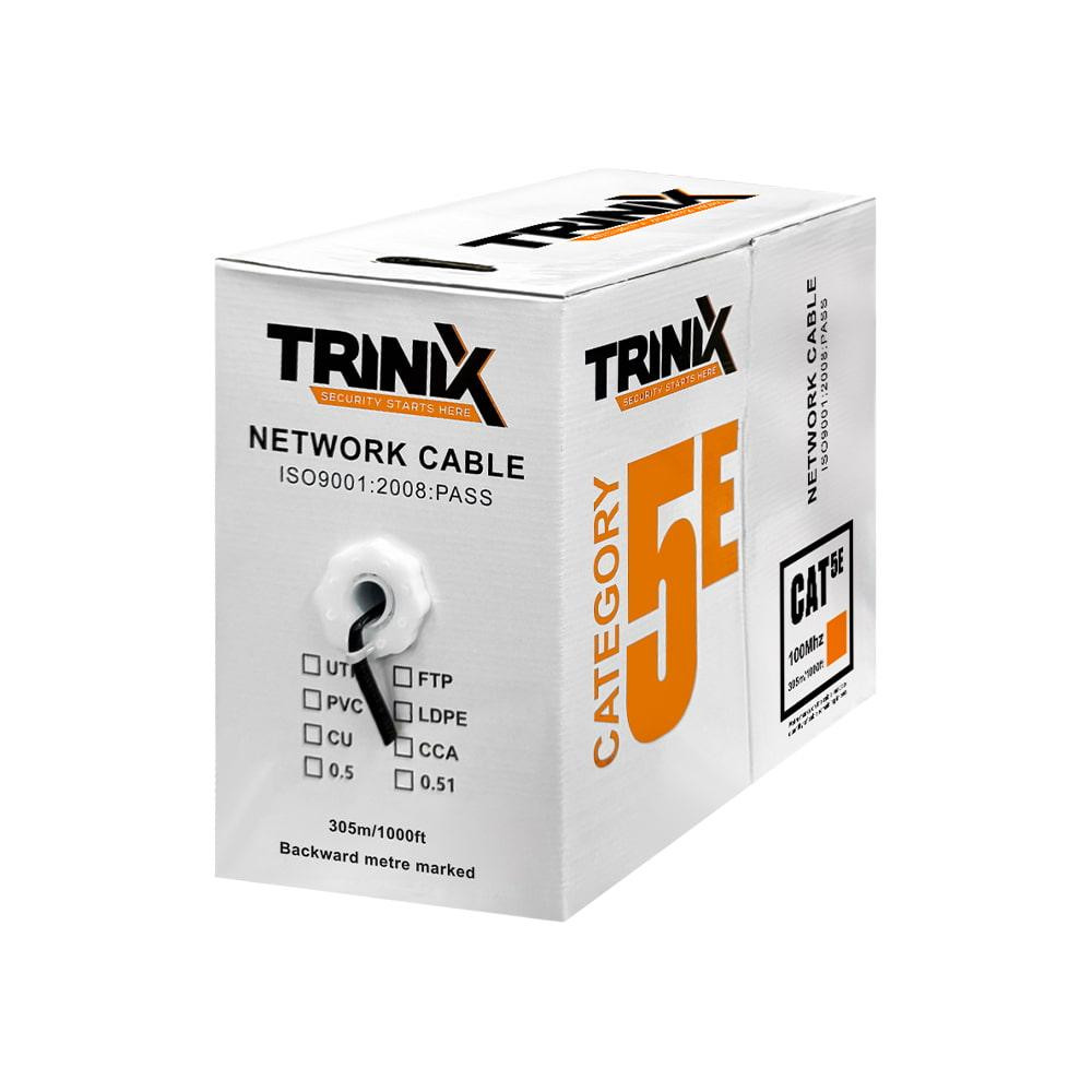 Кабель вита пара FTP CAT5E CCA 0.51mm PVC Indoor Trinix 305m (33-00190) Київ - фото 8