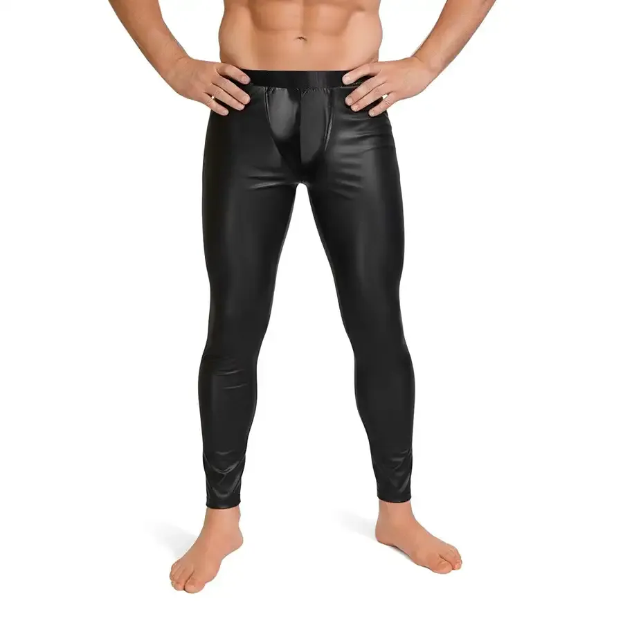 Чоловічі легінси Art of Sex - Matthias, колір чорний з матовим ефектом, розмір L Львов - изображение 1