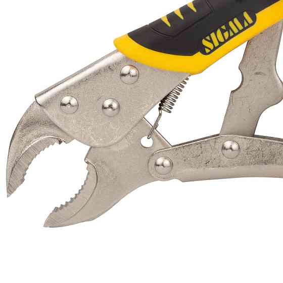 Sigma Клещи зажимные универсальные полукруглые 250мм CrV SIGMA (4340271) Коломия