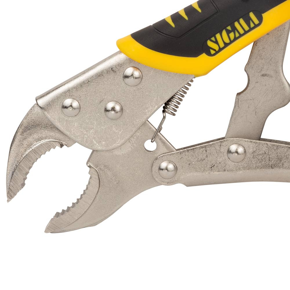 Sigma Клещи зажимные универсальные полукруглые 250мм CrV SIGMA (4340271) Коломия - фото 6