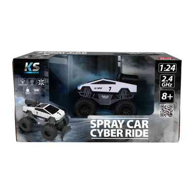 Радіокерована іграшка KS Drive Spray Car – Cyber Ride (білий, 1:24, вихлопна пара) (SL-6076RH) Вінниця
