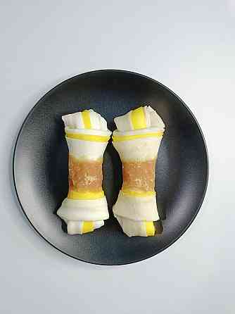 Натуральні ласощі для собак AlfPet (АльфПет) AS1 М'ясо курки на кістці з вузлами 500 г Вінниця