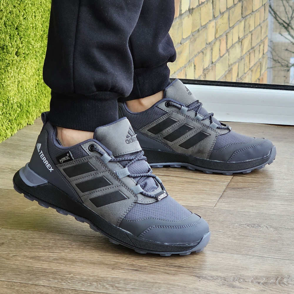 Кроссовки Adidas Terrex Мужские Серые Адидас Терекс (размеры: 40,41,42) Видео Обзо Днепр - изображение 5