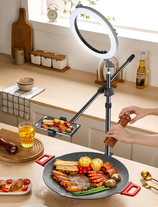 Стійка із кріпленням до столу журавель для телефону освітлення QZSD QZ2201 Київ - фото 3