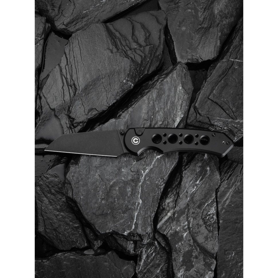 Ніж складаний туристичний Civivi Pragma Prime, (8.9 см) 14C28N / Aluminum чорний Київ - фото 17