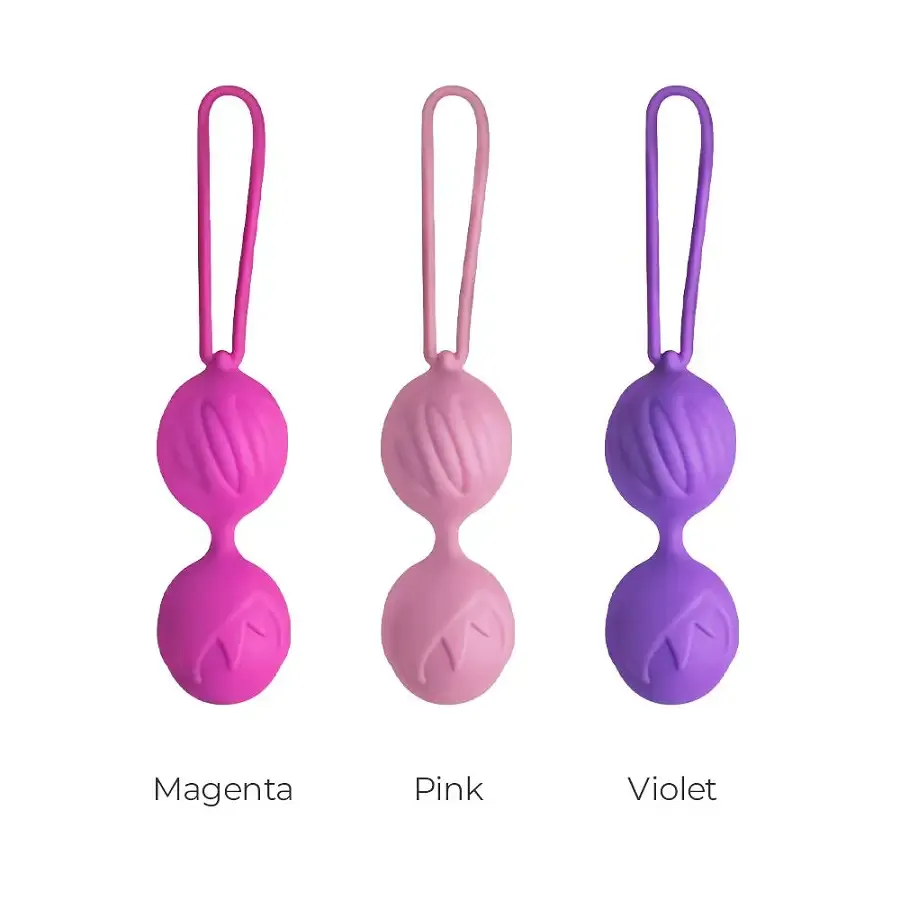 Вагінальні кульки Adrien Lastic Geisha Lastic Balls Mini Pink (S), діаметр 3,4 см, маса 85 г Львів - фото 4