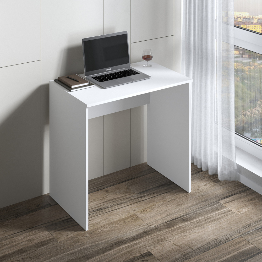 Стол письменный VAYS, столик парта для ноутбука или компьютера M-23 Белый Львов - изображение 1